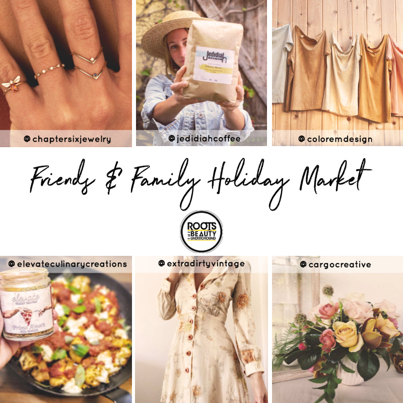 Friends and Family Holiday Market Event