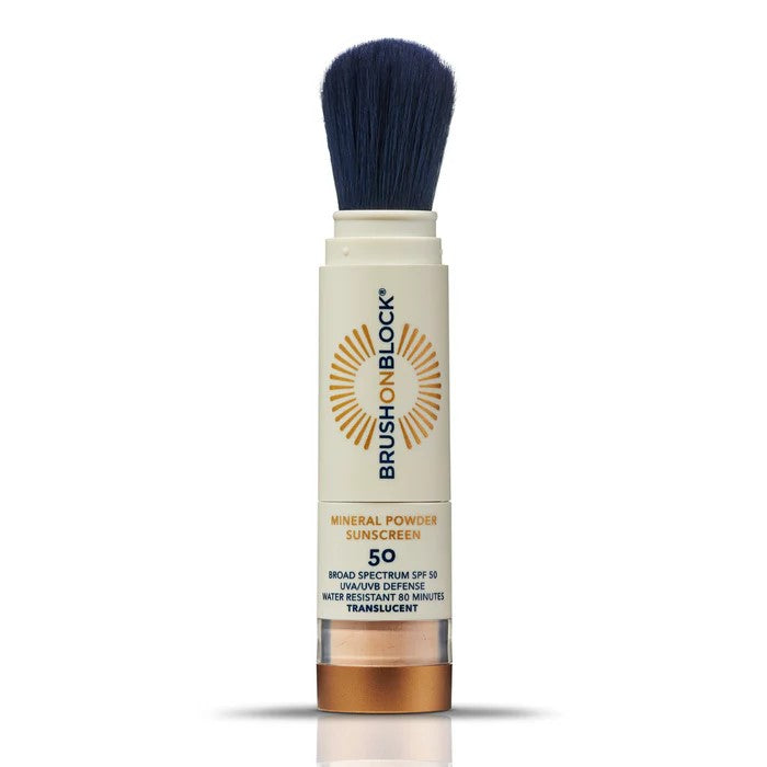 SPF50 Translucent Mineral Powder Sunscreen | BRUSH ON BLOCK