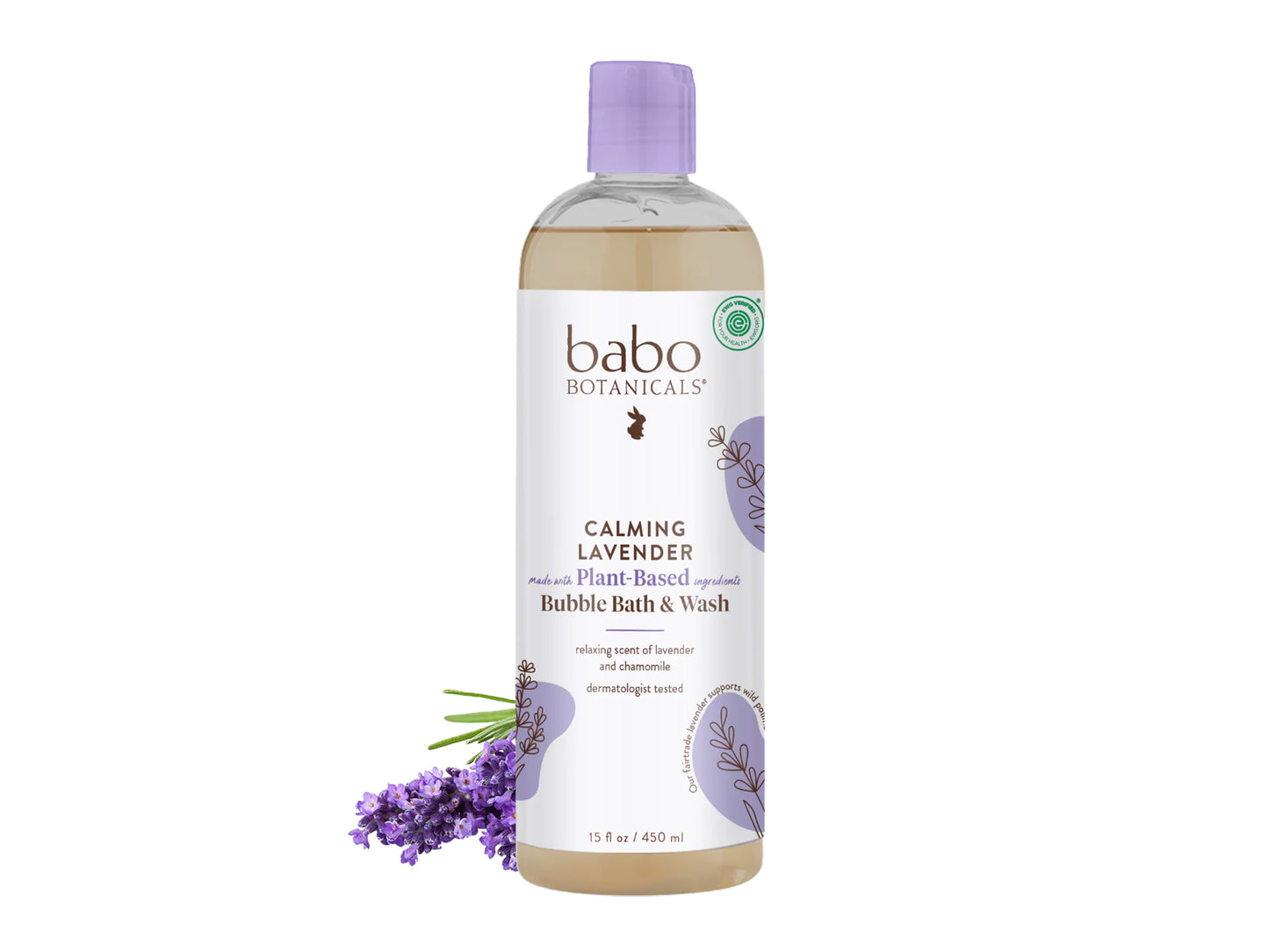 Calming Lavender Bubble Bath & Wash | BABO BOTANICALS