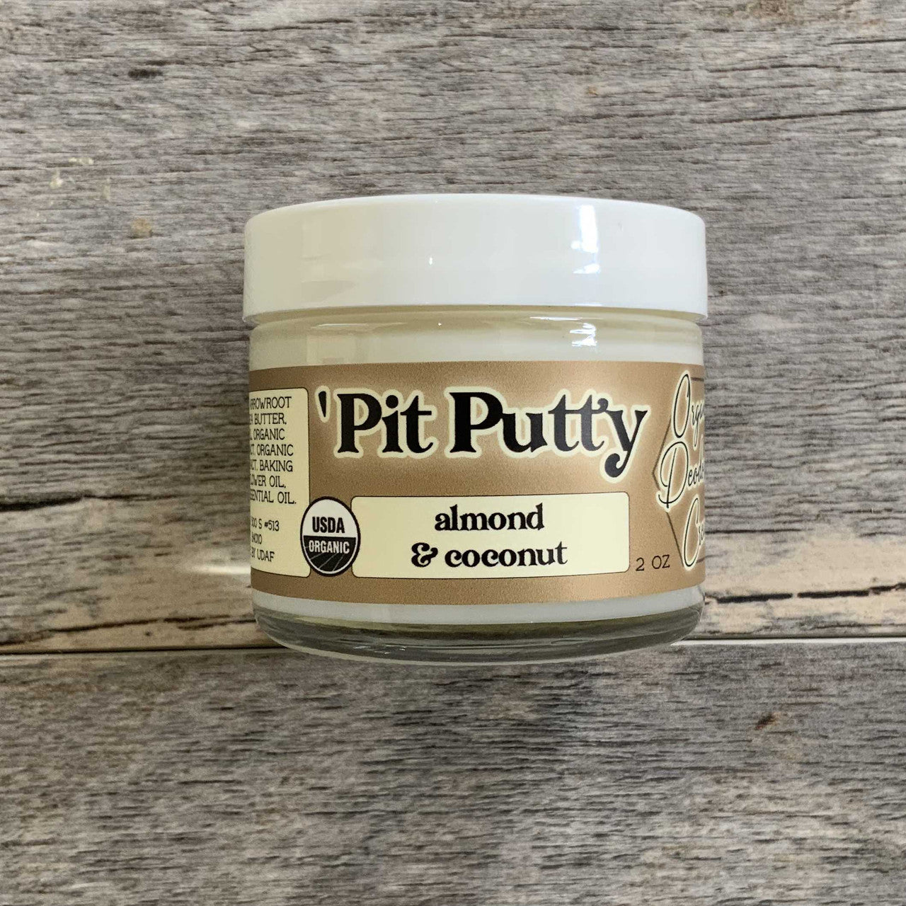 BUBBLE & BEE | Pit Putty Organic Deodorant Cream