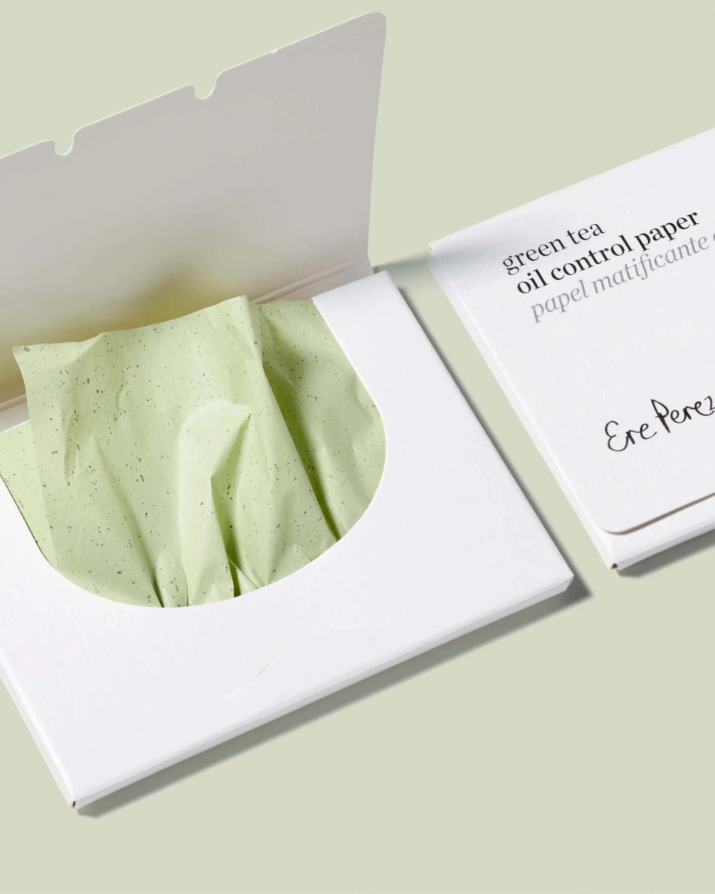 Green Tea Oil Control Paper | ERE PEREZ
