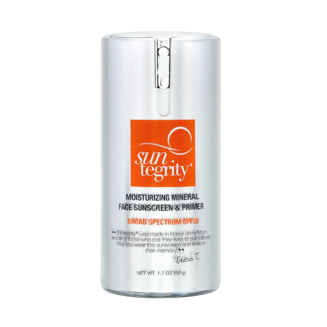 Moisturizing Mineral Face Sunscreen & Primer | SUNTEGRITY