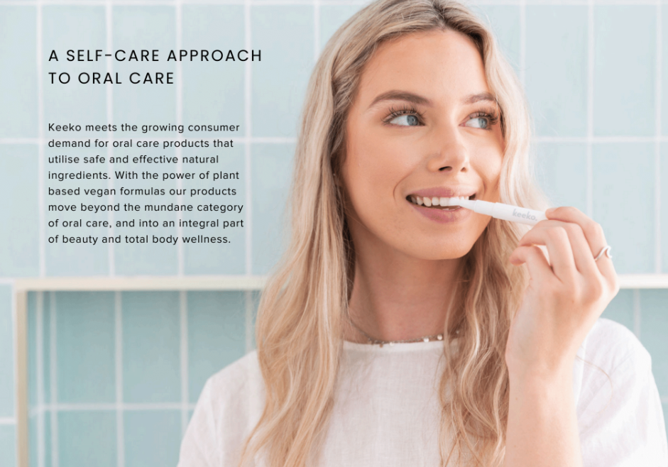 Botanical Teeth Whitening Pen | KEEKO
