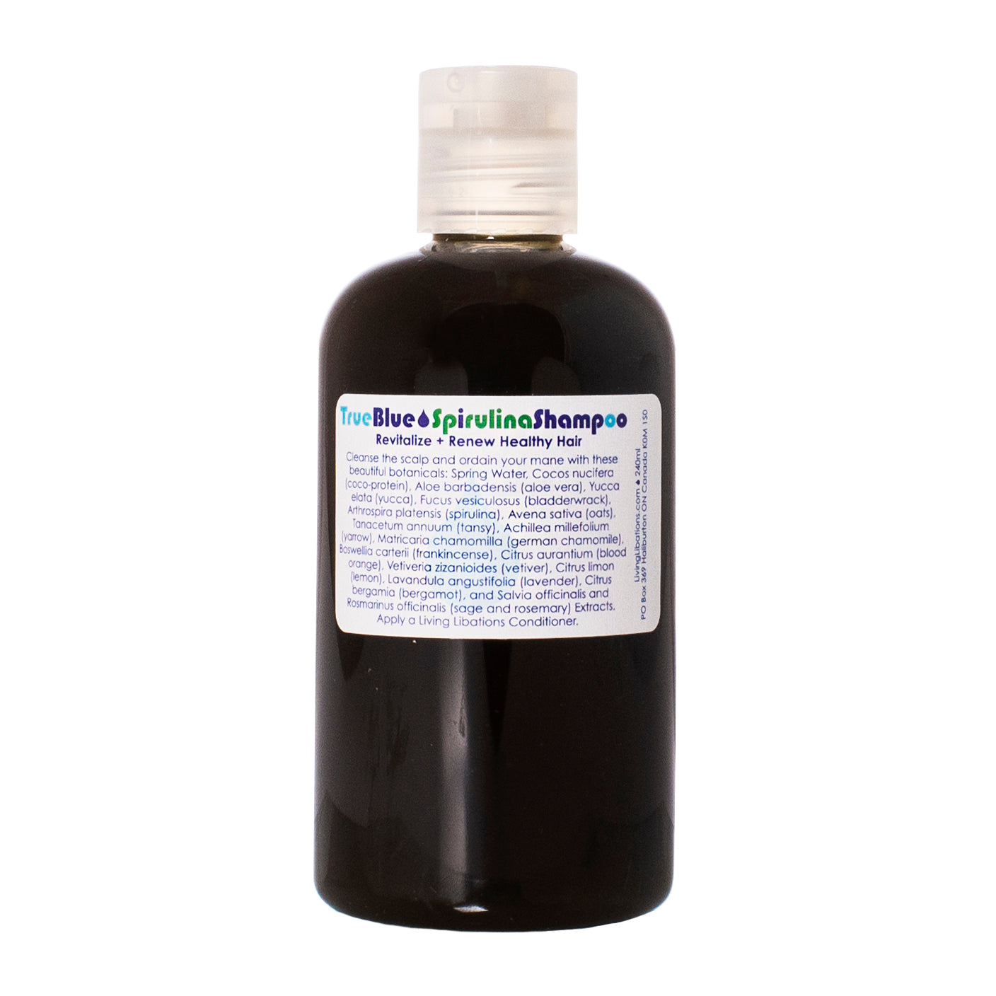 True Blue Spirulina Shampoo | LIVING LIBATIONS
