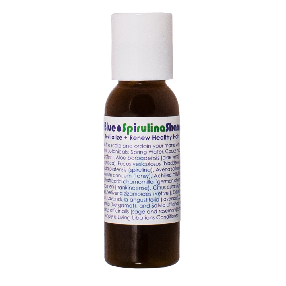 True Blue Spirulina Shampoo | LIVING LIBATIONS