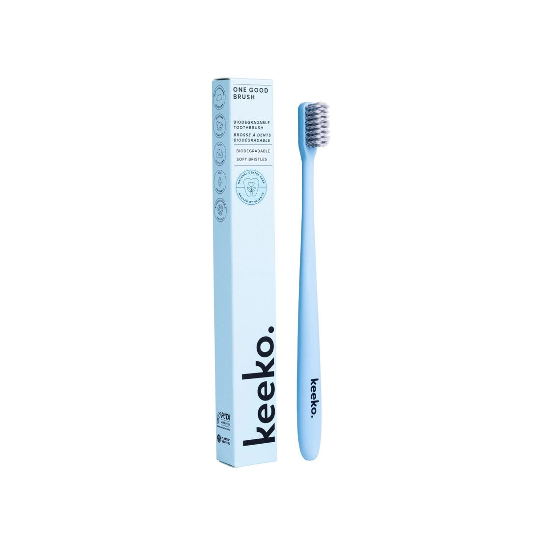 One Good Brush - Biodegradable Toothbrush | KEEKO