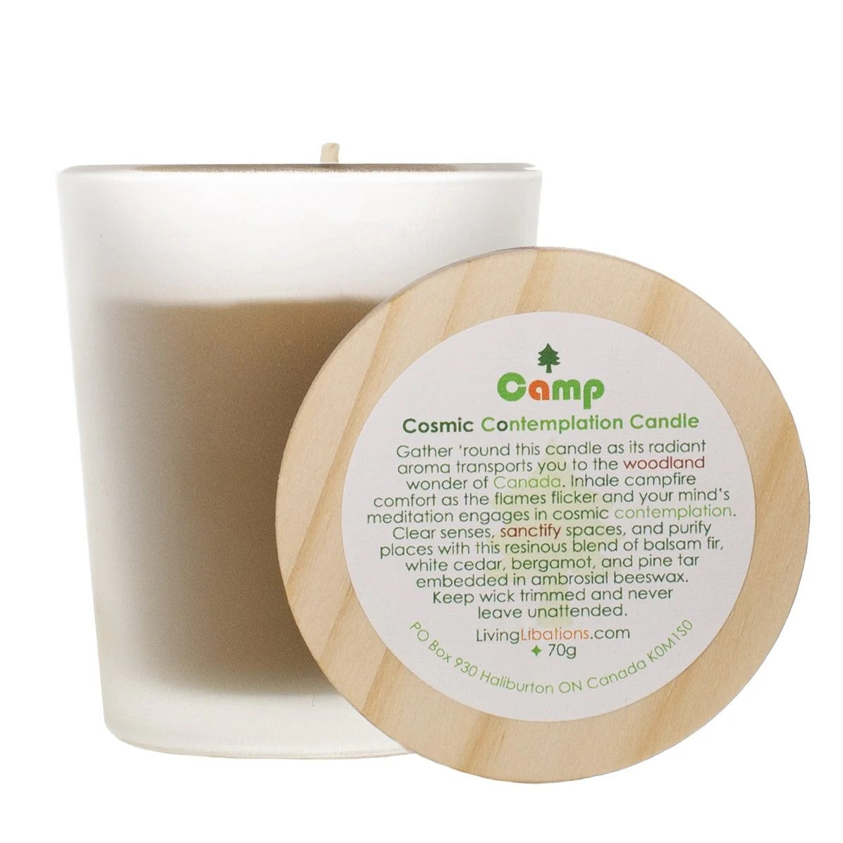 Camp Cosmic Contemplation Candle | LIVING LIBATIONS