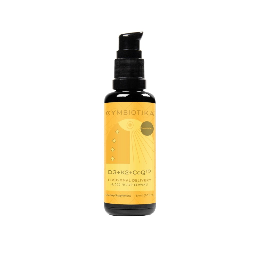 Liposomal Vitamin D3 + K2+ CoQ10 | CYMBIOTIKA