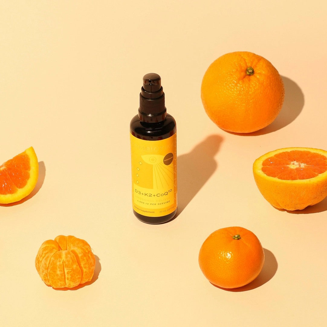Liposomal Vitamin D3 + K2+ CoQ10 | CYMBIOTIKA