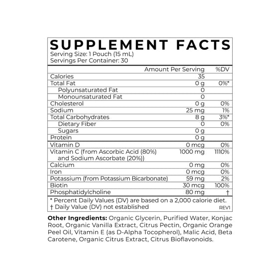 Liposomal Vitamin C | CYMBIOTIKA