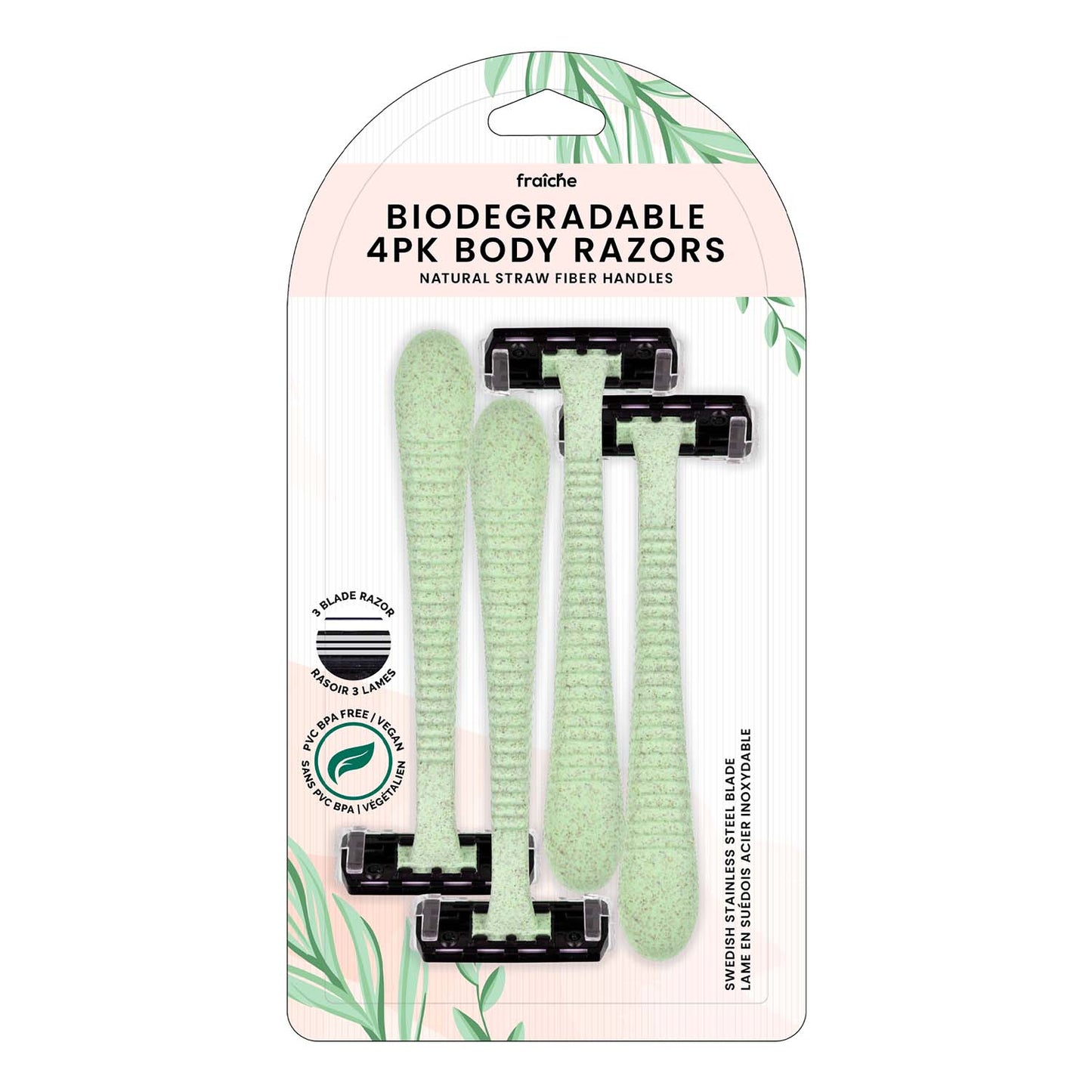 LINDO | Biodegradable Body Razors