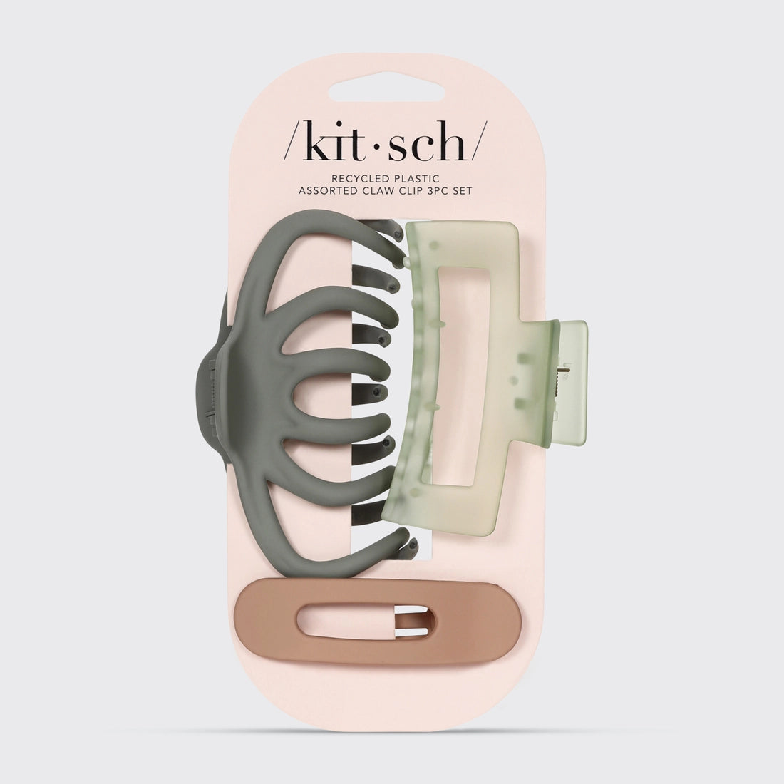 Recycled Plastic Claw Clip Set | KITSCH