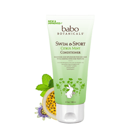 Swim & Sport Citrus Mint Conditioner | BABO BOTANICALS