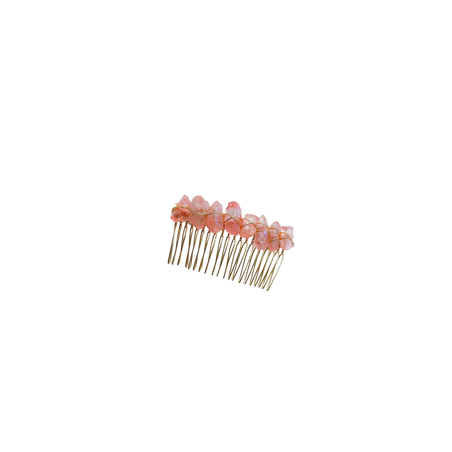 SPARKLING LILAC | Quartz Hair Comb