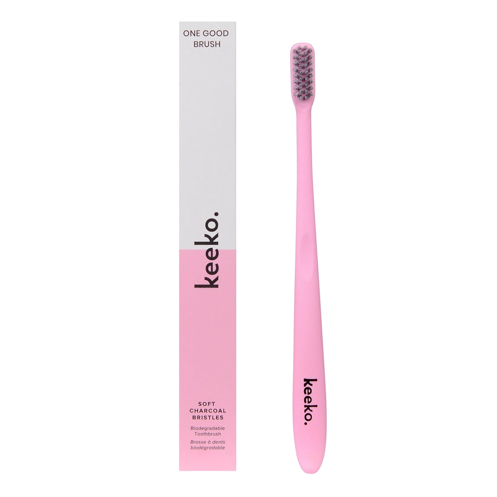 One Good Brush - Biodegradable Toothbrush | KEEKO