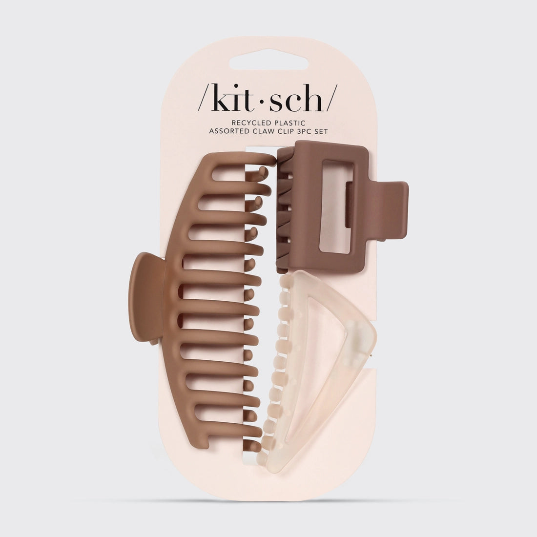 Recycled Plastic Claw Clip Set | KITSCH