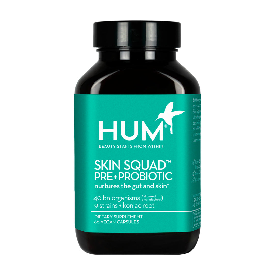 HUM Nutrition Skin Squad Pre+Probiotic Clear Skin