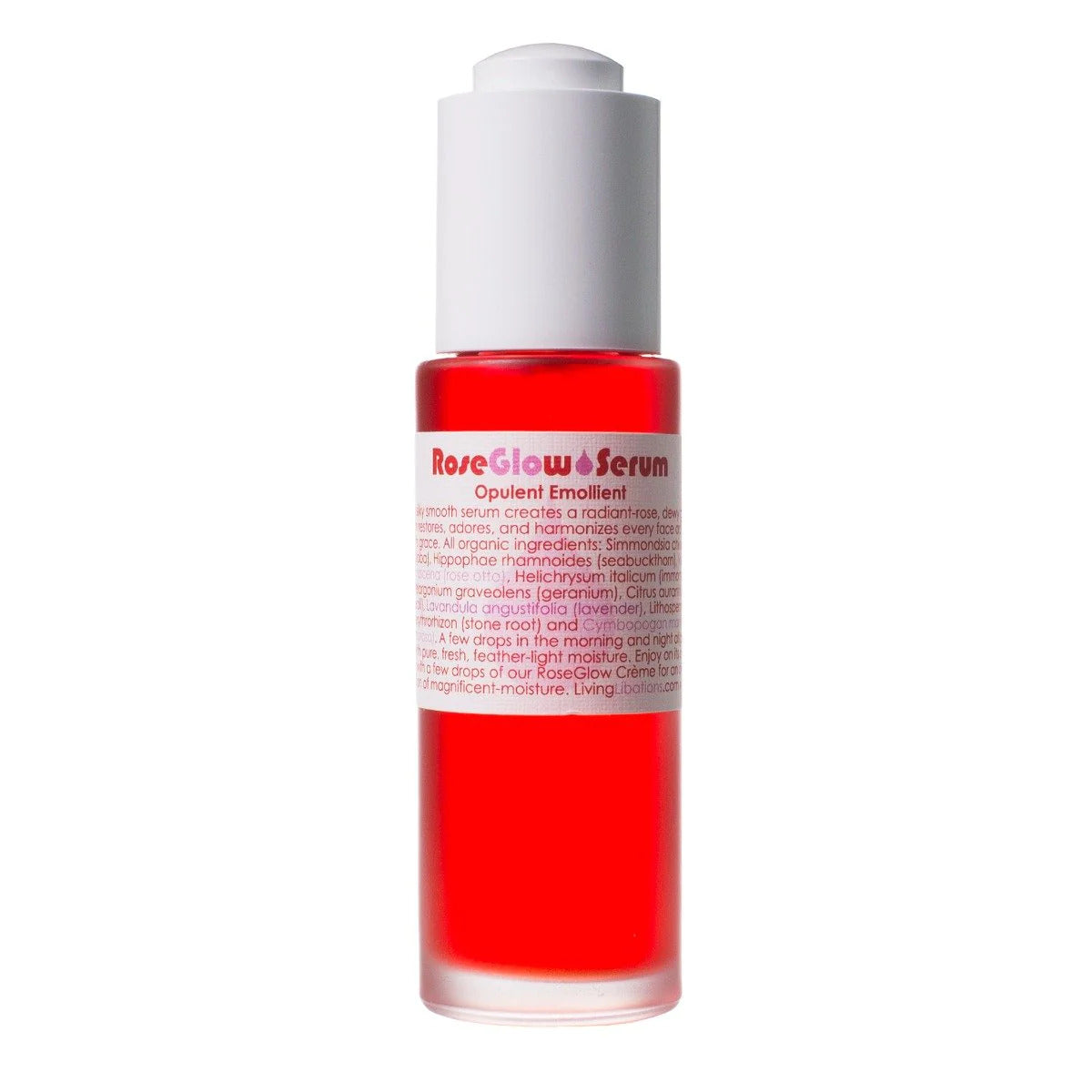 Rose Glow Serum | LIVING LIBATIONS