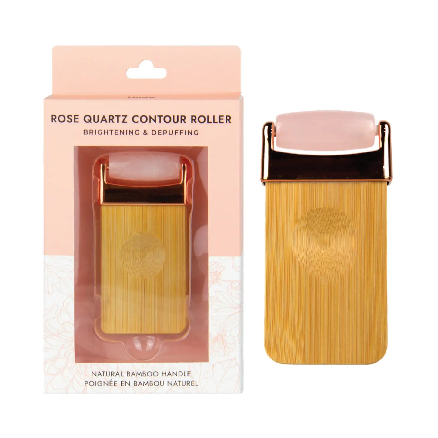 Rose Quartz Contour Roller | LINDO