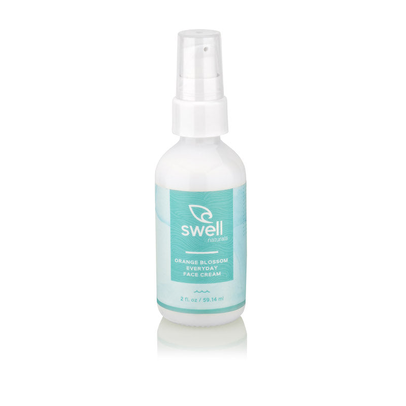 SWELL NATURALS Orange Blossom Everyday Face Cream Natural Skincare Clean Beauty Brands