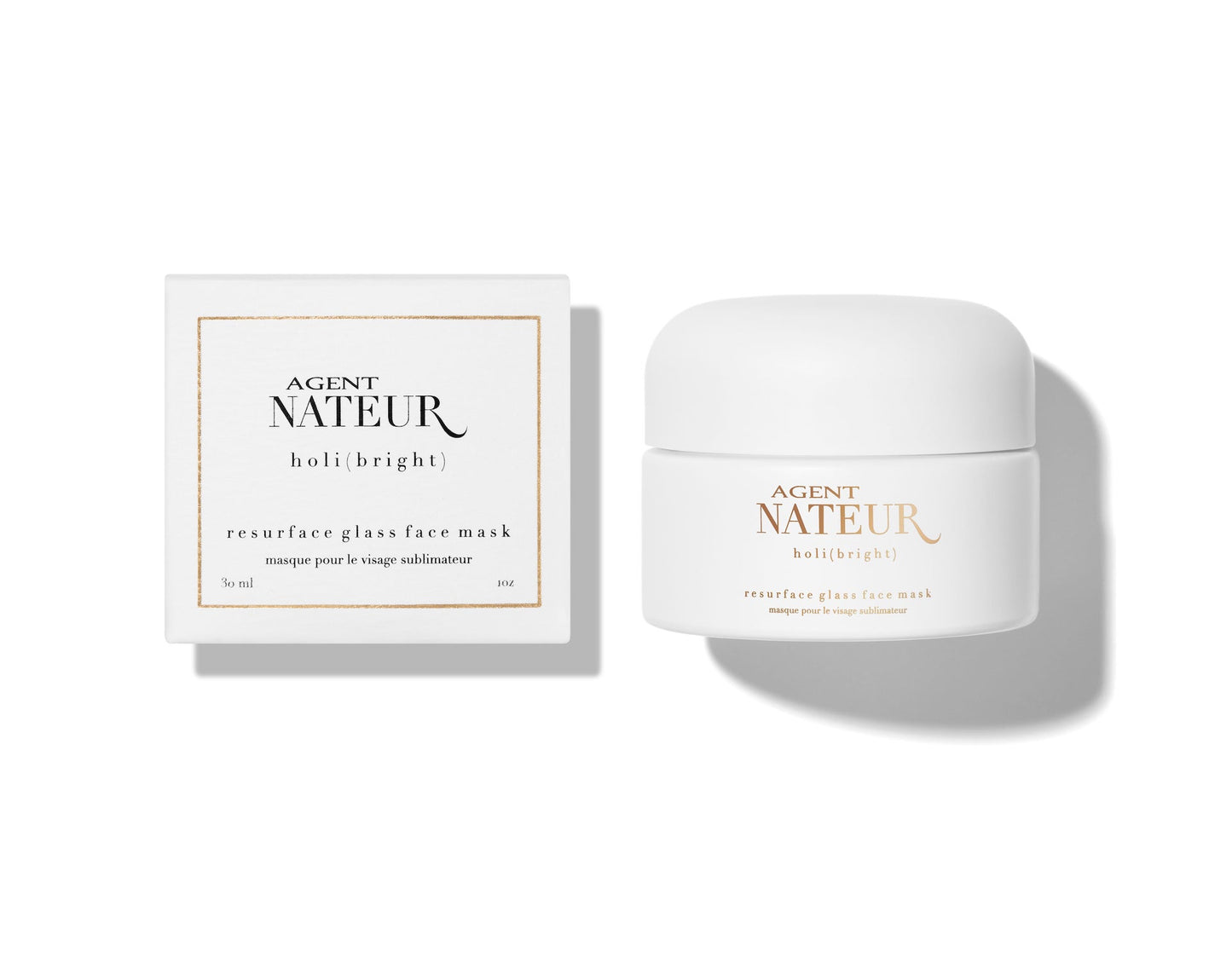 Holi (Bright) Resurface Glass Face Mask | AGENT NATEUR |