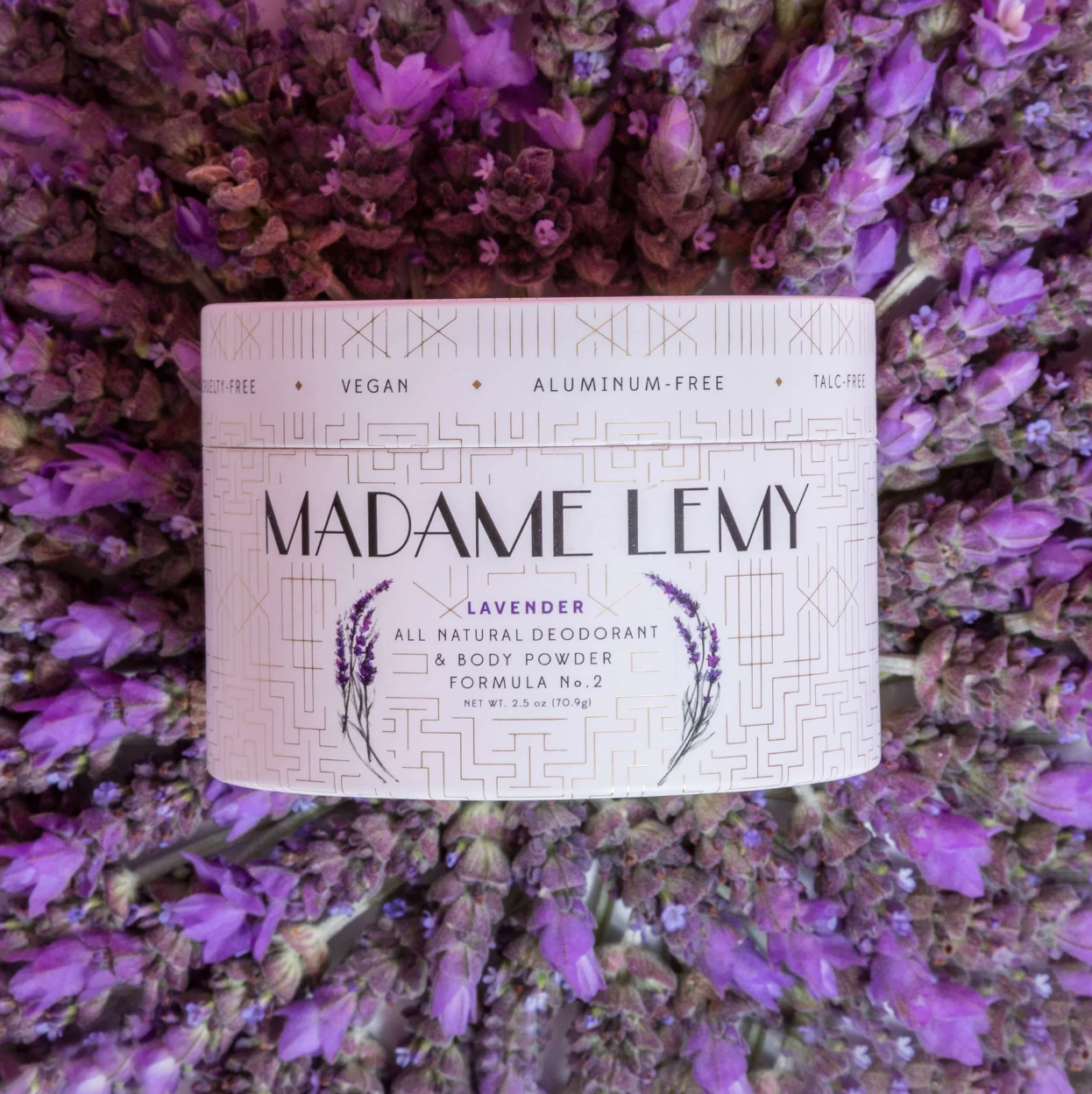MADAME LEMY | Le Petit Deodorant, Body Powder & Dry Shampoo - Lavender