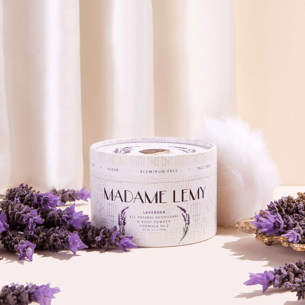 MADAME LEMY | Le Petit Deodorant, Body Powder & Dry Shampoo - Lavender