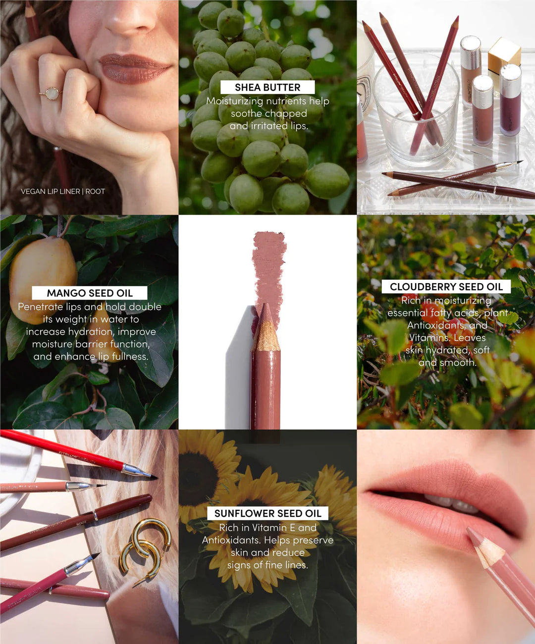Vegan Lip Liner |  FITGLOW BEAUTY