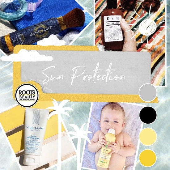 Clean Beauty Natural & Mineral-Based Sunblock & SPF Products
