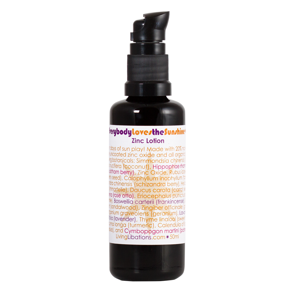 Everybody Loves the Sunshine Zinc Lotion | LIVING LIBATIONS