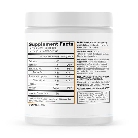 Organifi Colostrum | ORGANIFI