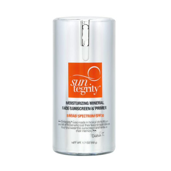 Moisturizing Mineral Face Sunscreen & Primer | SUNTEGRITY