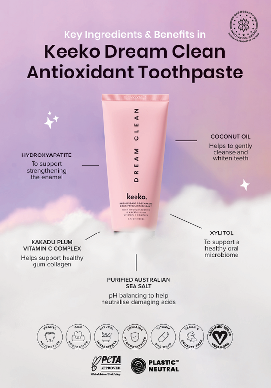 Dream Clean Antioxidant Toothpaste | KEEKO