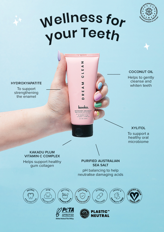 Dream Clean Antioxidant Toothpaste | KEEKO