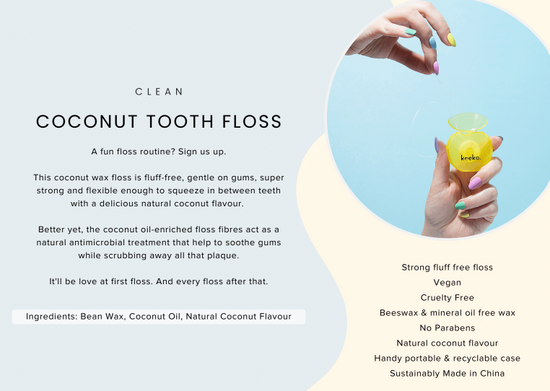 Coconut Tooth Floss | KEEKO