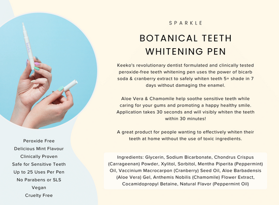 Botanical Teeth Whitening Pen | KEEKO