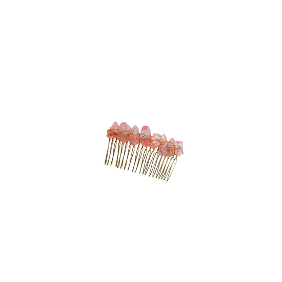 SPARKLING LILAC | Quartz Hair Comb
