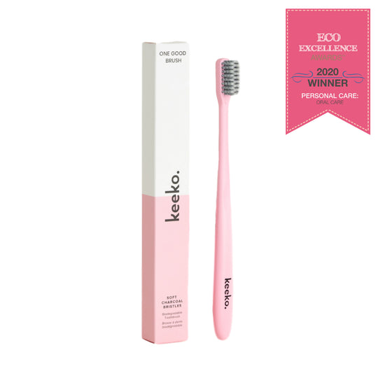 One Good Brush - Biodegradable Toothbrush | KEEKO