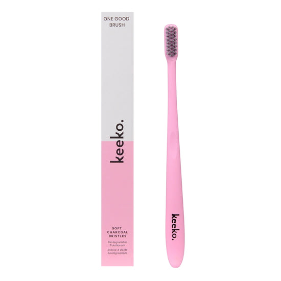 One Good Brush - Biodegradable Toothbrush | KEEKO