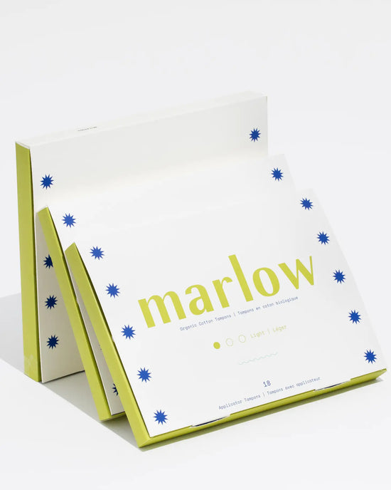 MARLOW Organic Cotton Tampons